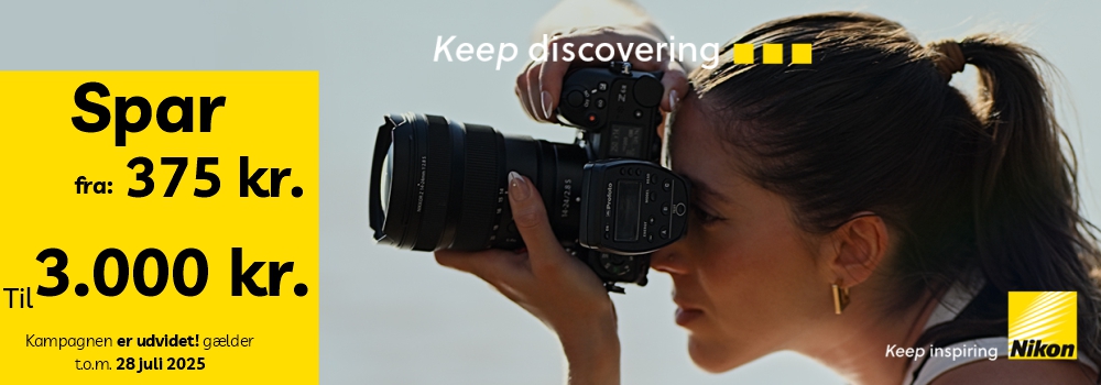 Nikon objektiv kampagne